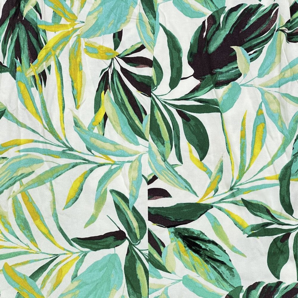 torrid Challis Tie-Front Romper Painted Tropical Botanical Romper Size 6X - NWT - Picture 5 of 9